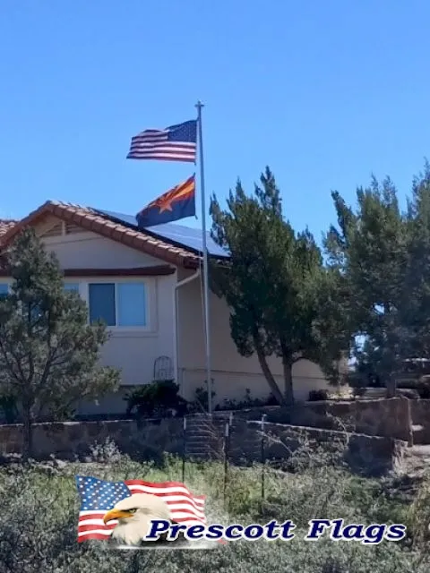 23 ft. 2.75 Dia. Super Duty Sectional Flagpole - Made In USA from Prescott Flags