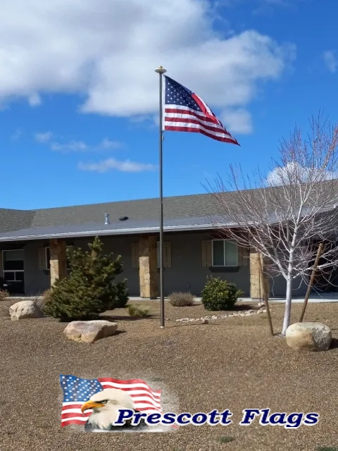 20-foot Bronze Heavy Duty Telescoping Flagpole - Made in USA from Prescott Flags