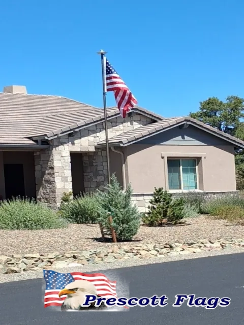 20-foot Bronze Heavy Duty Telescoping Flagpole - Made in USA from Prescott Flags