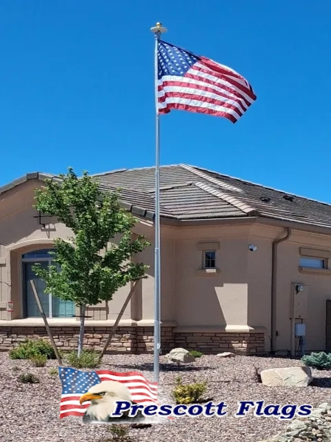 20-foot 2.75 Diameter Telescoping Heavy Duty Flagpole from Prescott Flags