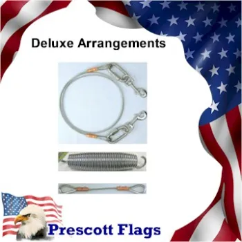 Deluxe Flag Arrangements