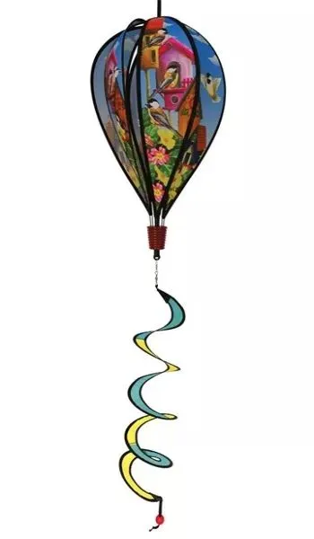 Chickadee Birdhouse Spinner