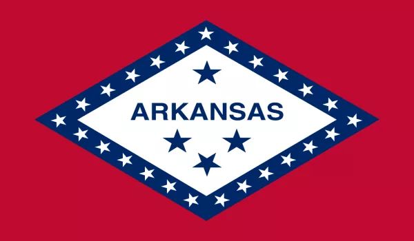 3x5 Arkansas 2-ply Polyester Flag