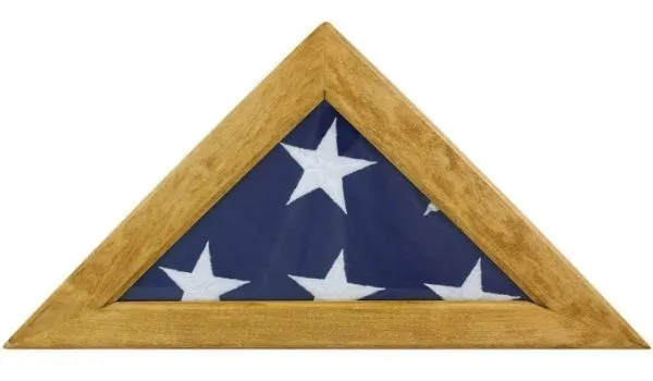 Memorial Case - Maple Finish