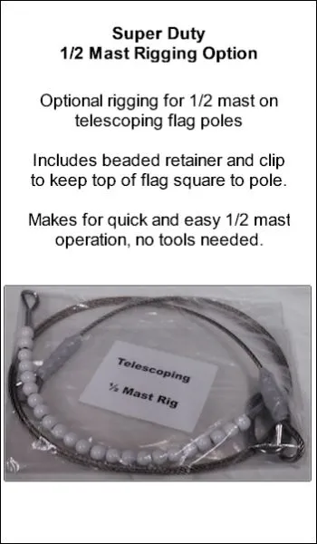 Optional Telescoping SD 1/2 Mast Cable