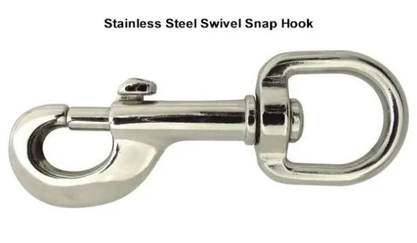 Stainless Steel Swivel Snap Hook