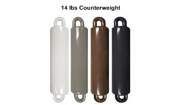 14 lbs Black Counterweight
