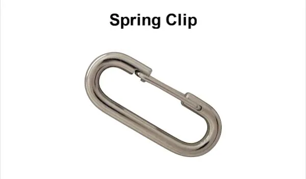 2-3/4 Stainless Steel Spring Clip