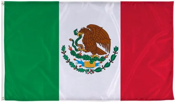 3x5 Mexico National Flag