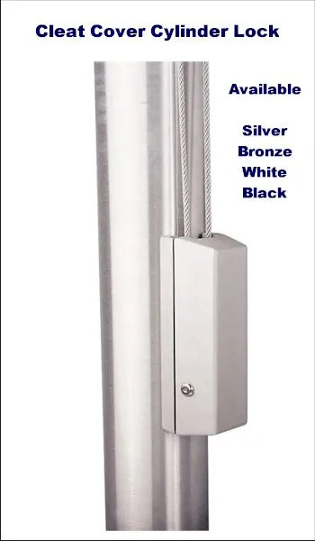 Cleat Cover with Cylinder Lock