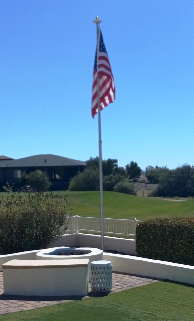 20-foot Silver Heavy Duty Telescoping Flagpole - Made in USA