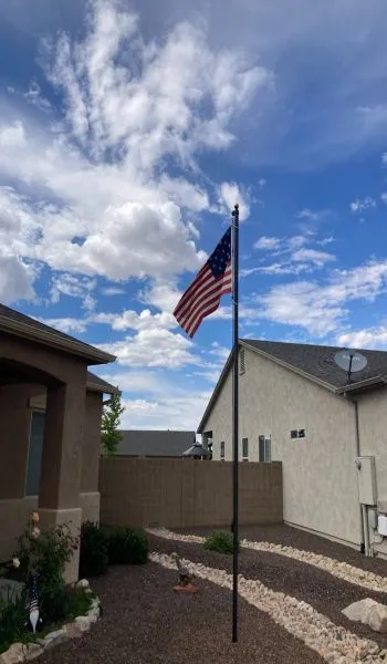 17 ft 2.4 Dia. HD <b>Limited Edition Bronze</b> Sectional Flagpole - Made in USA