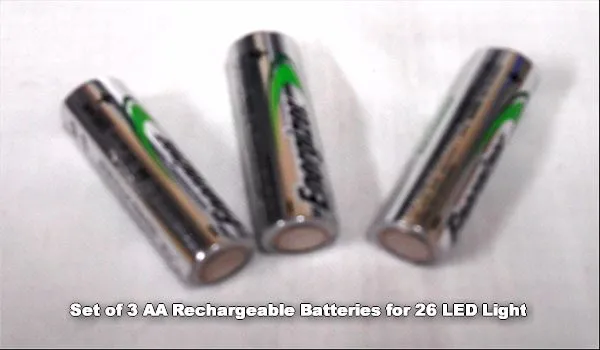 26 LED Replacement Batteries