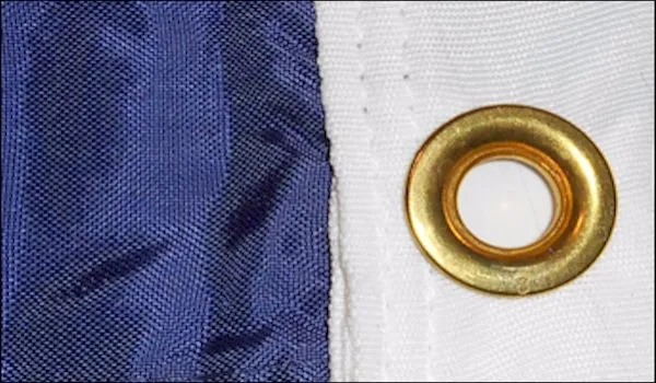 Brass Gromets & HD Canvas Header