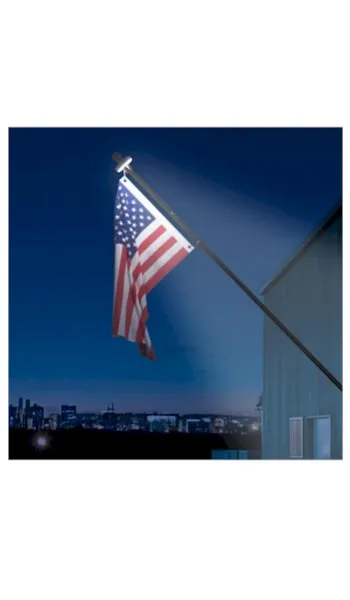 House Mount Flagpole Light