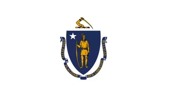 Massachusetts Flag Made In USA