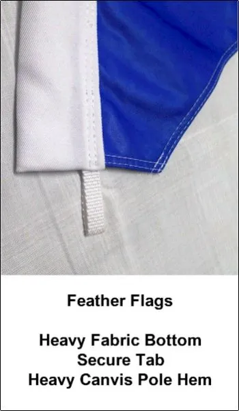 Heavy Duty Pole Hem and Bottom Securing Tab