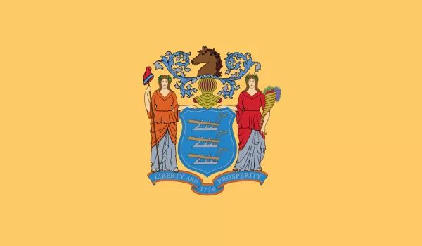 4x6 New Jersey Nylon Flag
