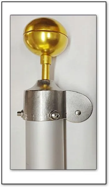 Stainless Steel Truck and 3 in Metal Ball