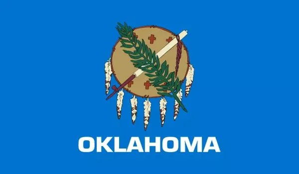 Oklahoma Flag Made In USA