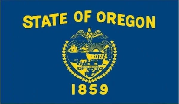 2x3 Oregon Nylon Flag