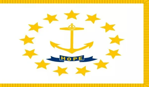 2x3 Rhode Island Nylon Flag