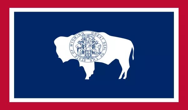 Wyoming Flag Made In USA