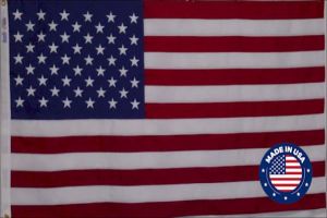 20x38 ft 2-ply Polyester Sewn American Flag