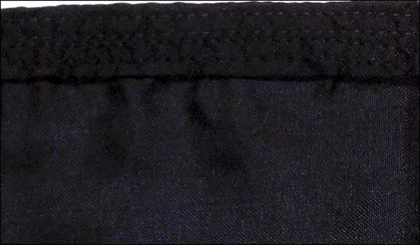 4 Rows of Stitching on Fly End