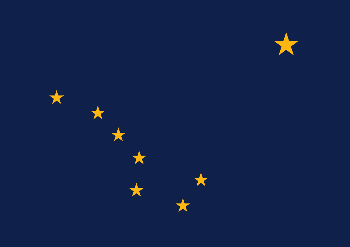 Alaska State Flags