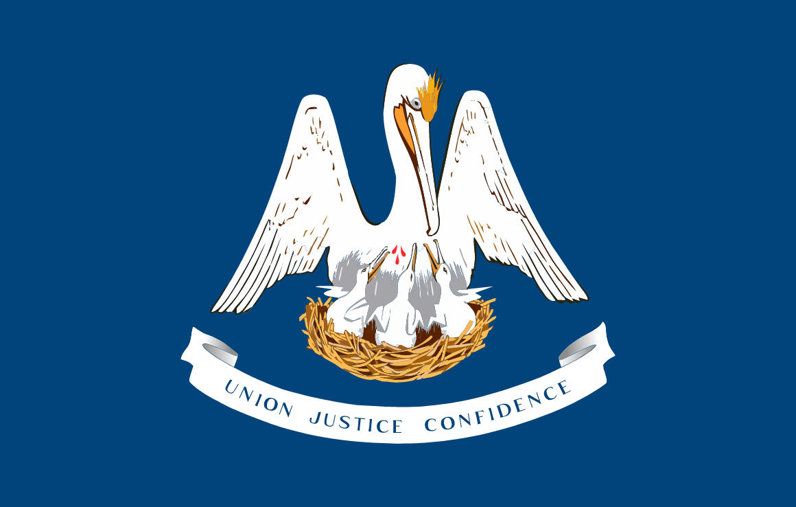 Louisiana State Flags